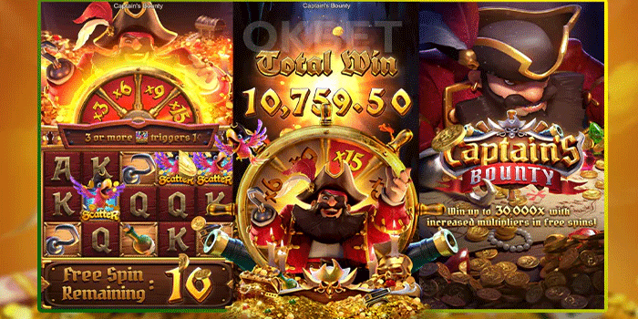 Captain’s Bounty Slot Bajak Laut Dengan Harta Dan Bonus